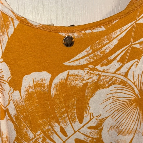 Roxy Yellow Ruched Maxi Sundress - Picture 6 of 10